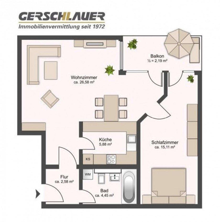 Grundriss Etagenwohnung M�nchen