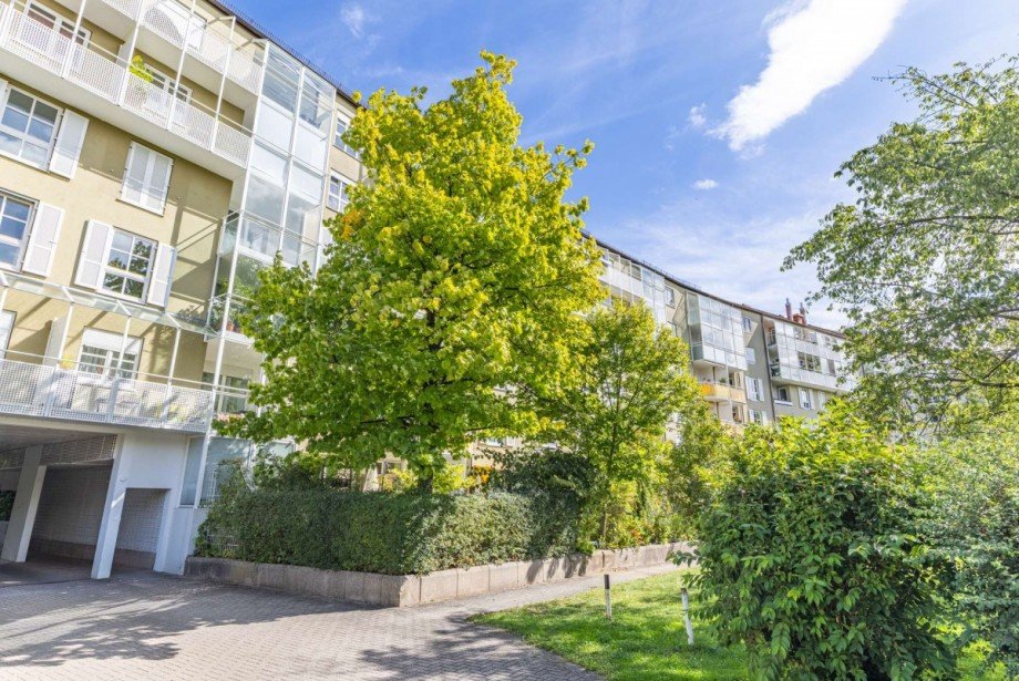 Aussenanlage Etagenwohnung M�nchen