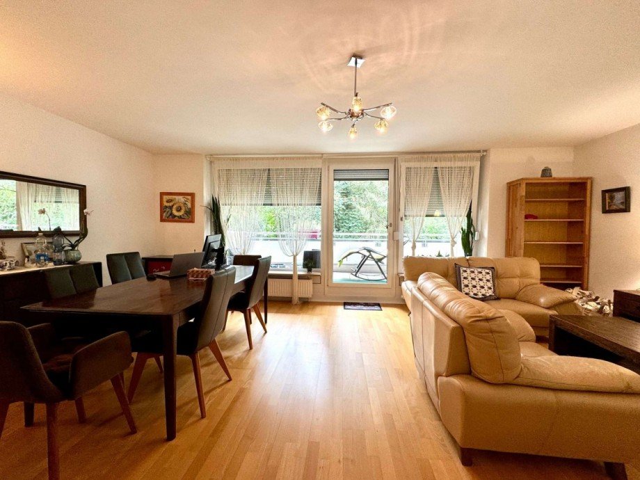 Wohnzimmer Etagenwohnung M�nchen