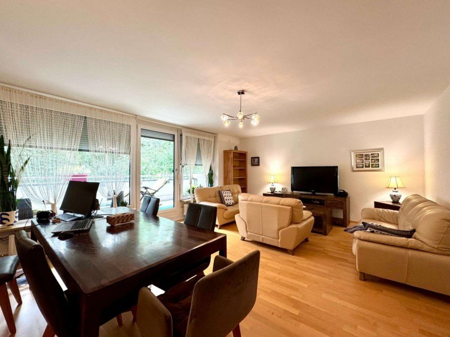Wohnzimmer Etagenwohnung M�nchen