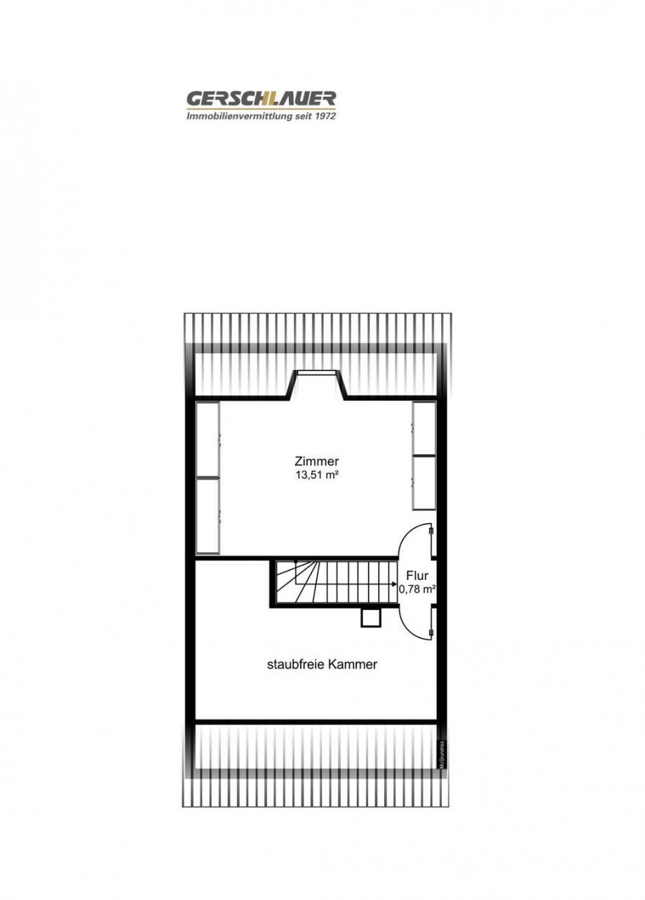 Grundriss_DG Reihenmittelhaus M�nchen