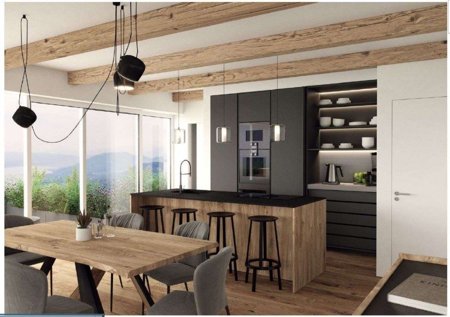 Visualisierung K�che Villa Toscolano-Maderno