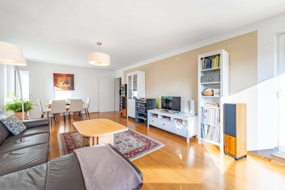 Wohnzimmer Etagenwohnung M�nchen