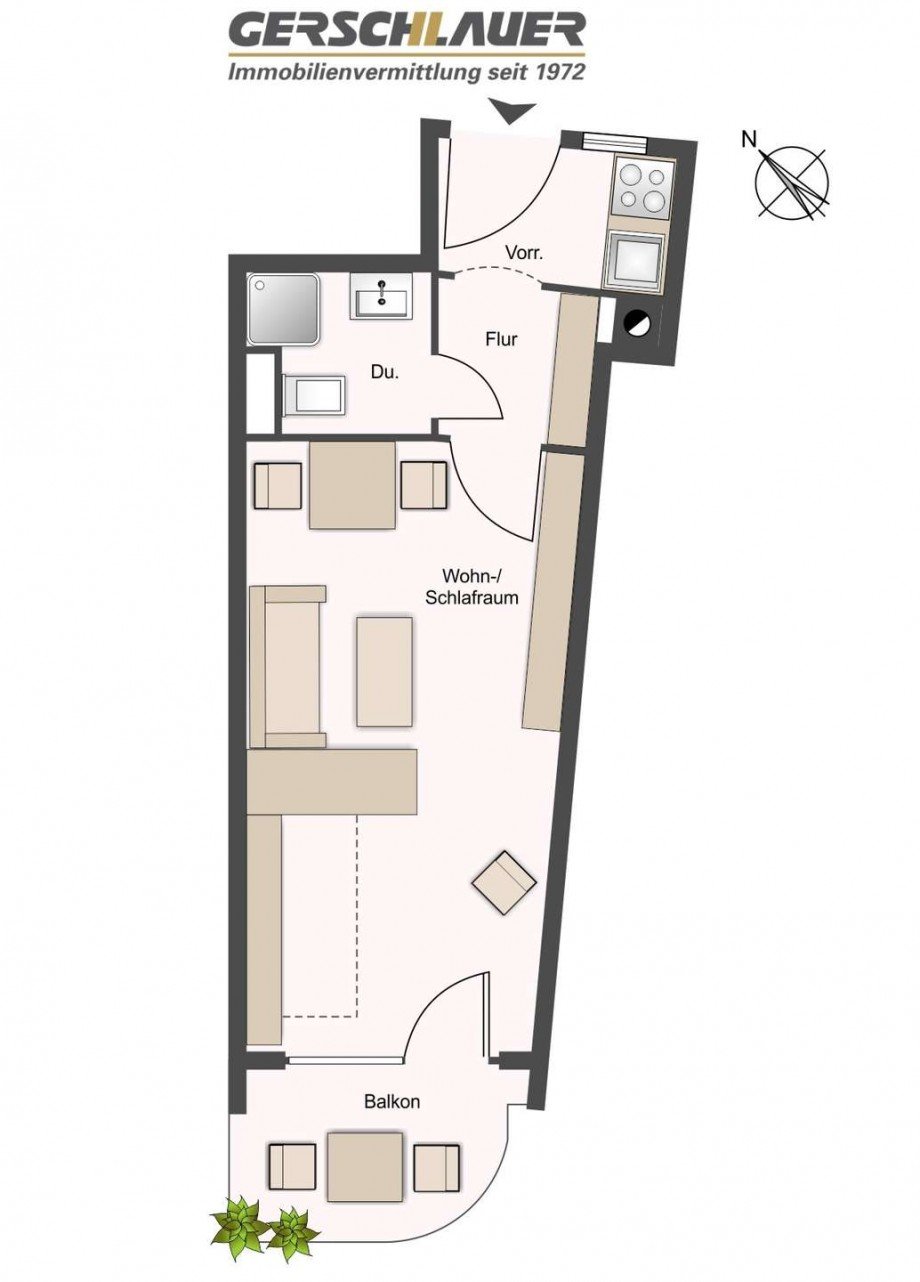 Grundriss Etagenwohnung M�nchen