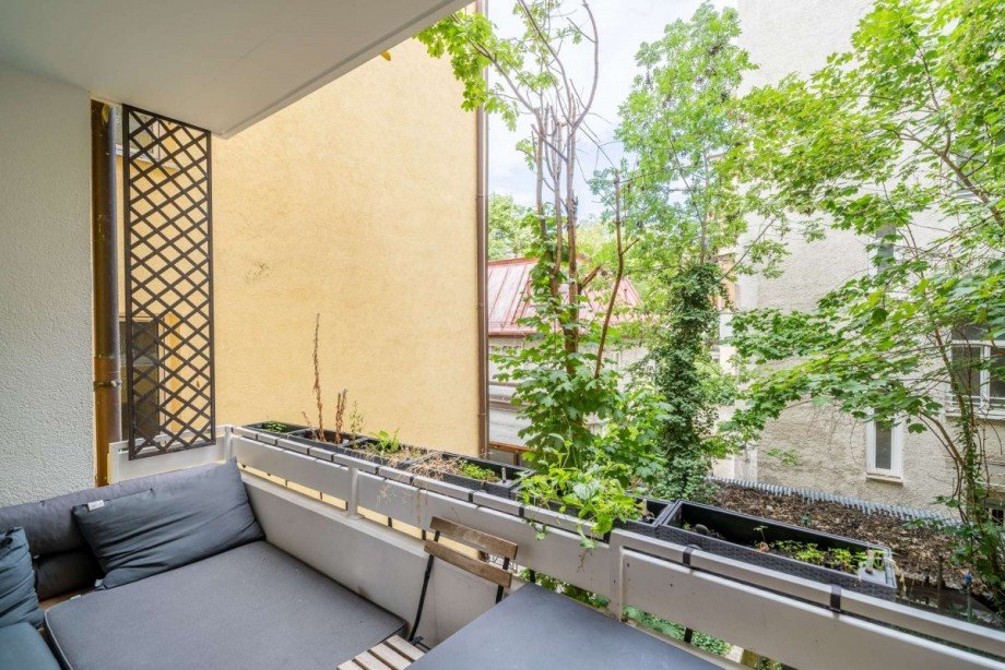 Westbalkon Etagenwohnung M�nchen