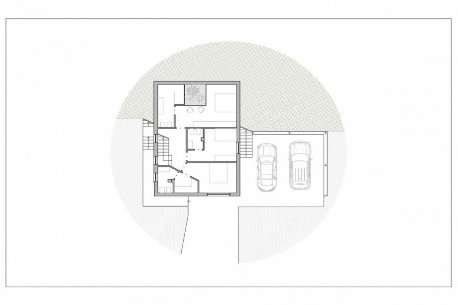 M�gl. Umbau UG - variante 2 Einfamilienhaus Ro� Volciano