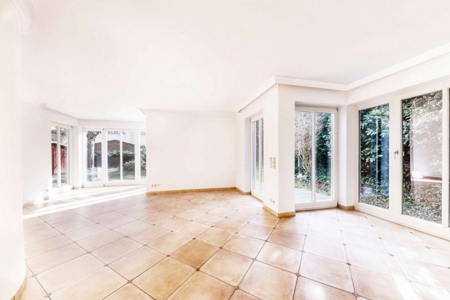 Wohnzimmer Erdgeschosswohnung M�nchen