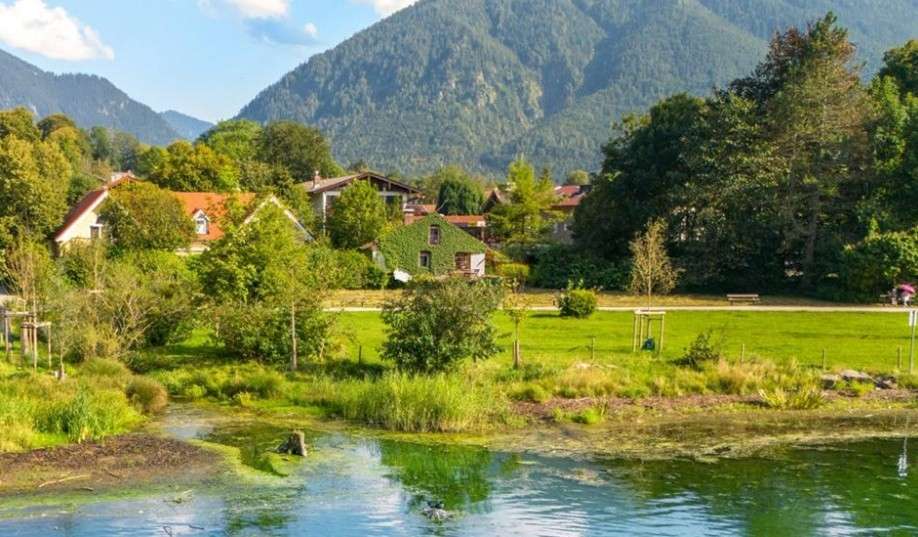 Blick aus der N�he Wohngrundst�ck Tegernsee