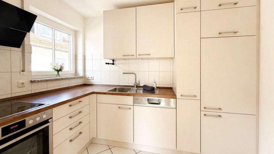 K�che mit allen Einbauten Maisonettewohnung M�nchen