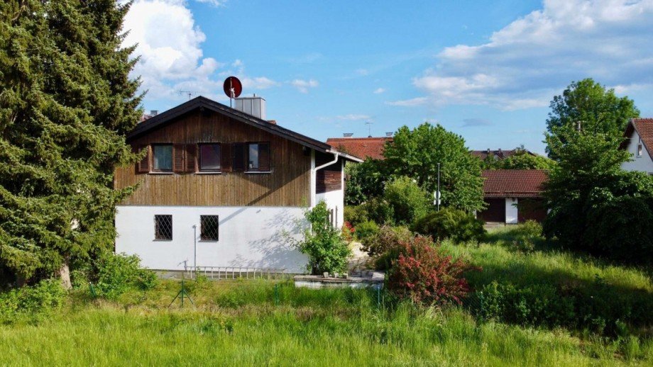 Hausansicht Wohngrundst�ck Gilching