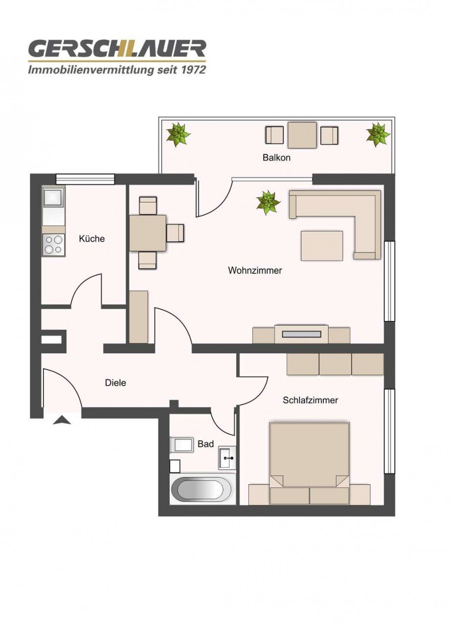 Grundriss Etagenwohnung M�nchen