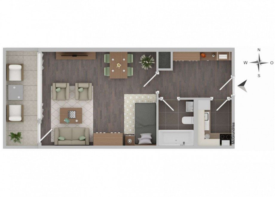 Grundriss Etagenwohnung M�nchen