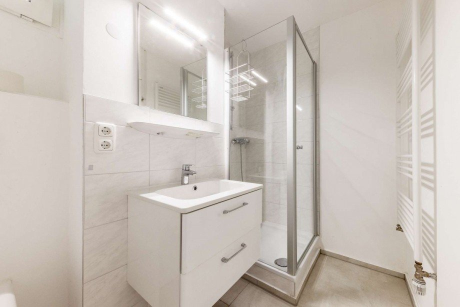 Badezimmer Etagenwohnung Pullach im Isartal