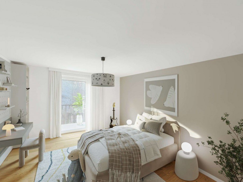 Kinderzimmer Animation Einfamilienhaus M�nchen