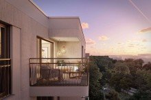 Balkon, Aussicht 606/ Gro�z�gige 4-Zimmer-Wohnung mit zwei Balkonen im 1.OG