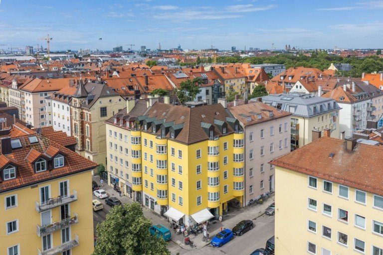 Au�enansicht M�nchen Etagenwohnung Gro�z�gige 4-Zimmer-Wohnung mit besonderem Charakter in der begehrten Maxvorstadt